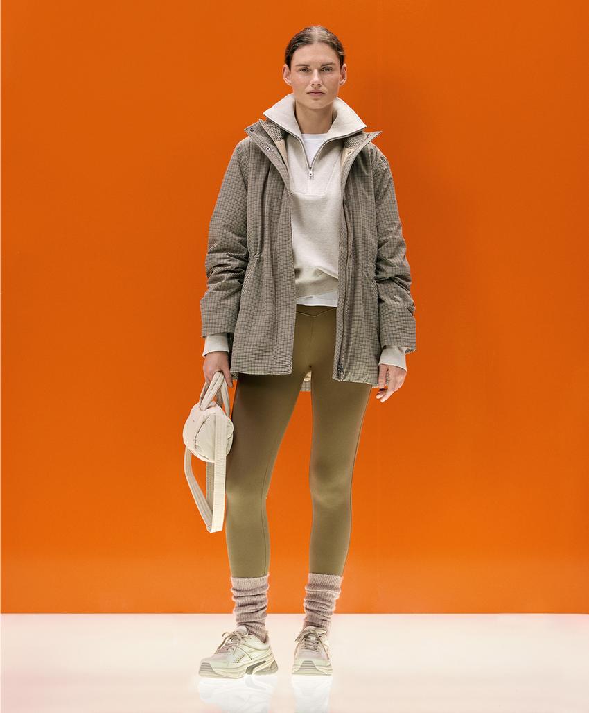 Вязаный свитер с высоким воротником и деталями Rib