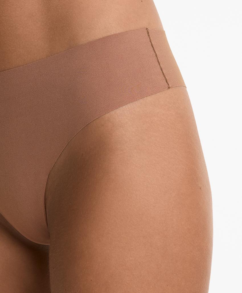 5 трусов бразильяна из полиамида, невидимые