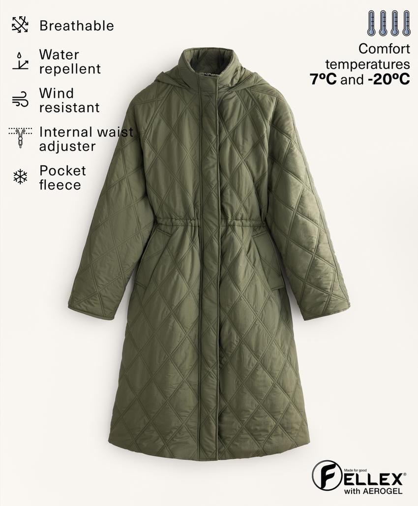 Water-repellent FELLEX® AEROGEL padded jacket