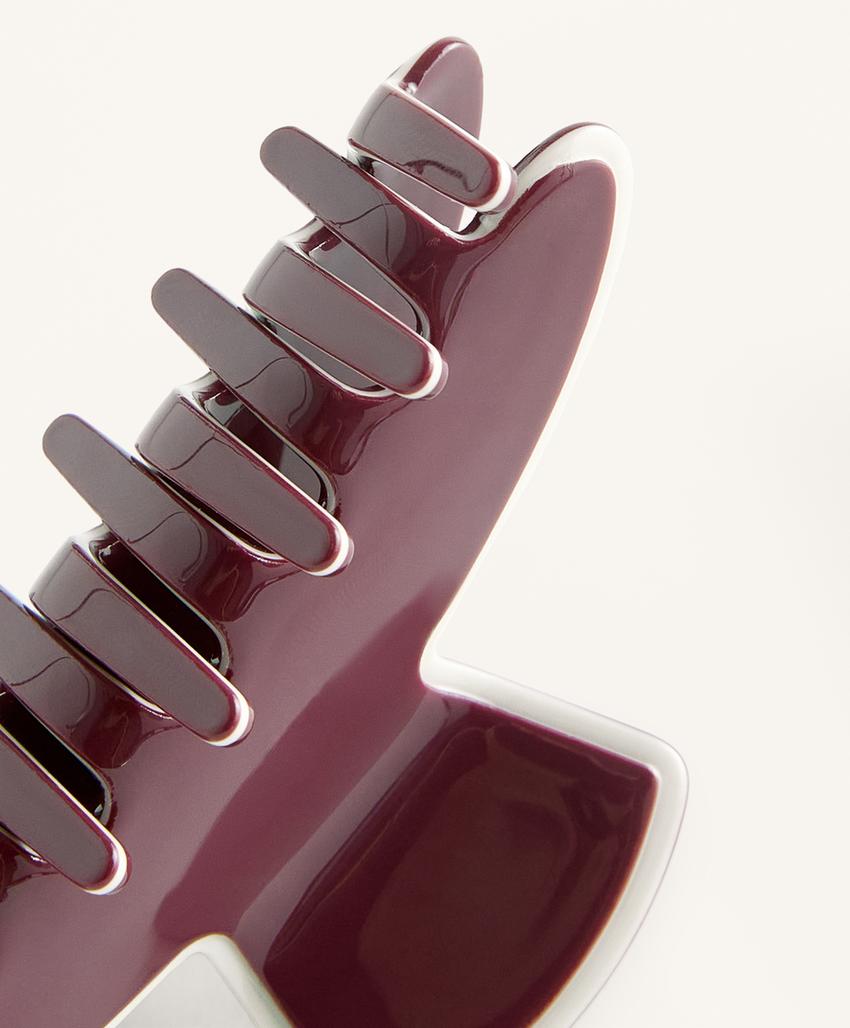 Большая заколка для волос Piping