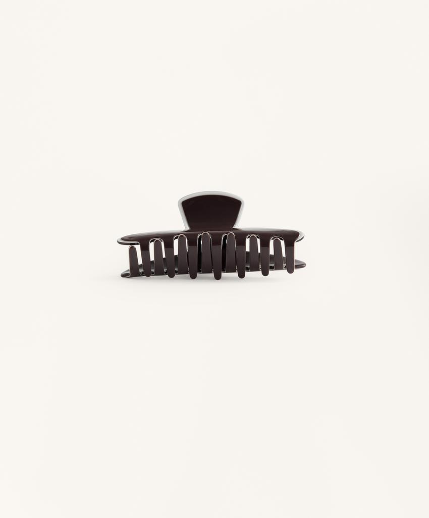 Большая заколка для волос с отделкой