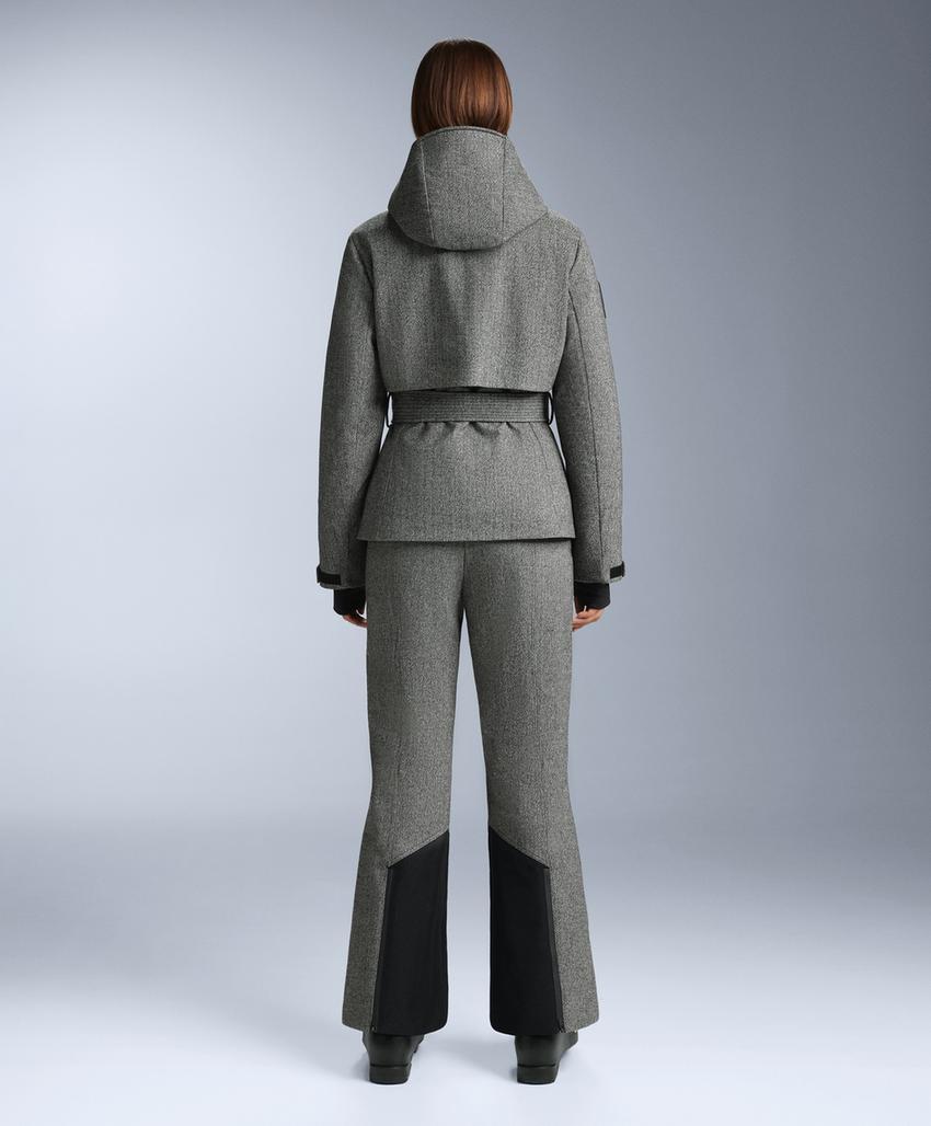 Куртка fellex® из шерсти и синтепона для лыж anthracite grey