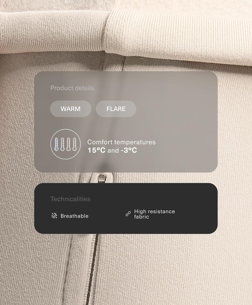 Теплые брюки с высокой посадкой и утянутыми штанинами с карманами