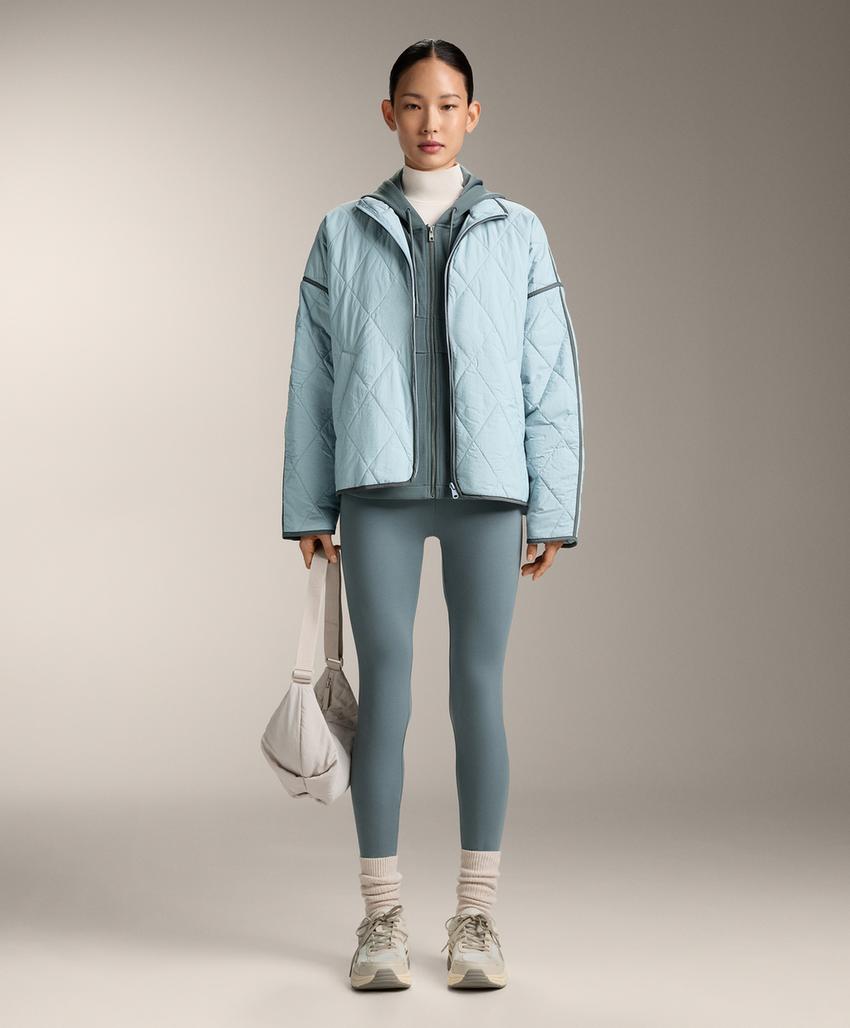 Толстовка Rib на молнии из модала с мягким прикосновением