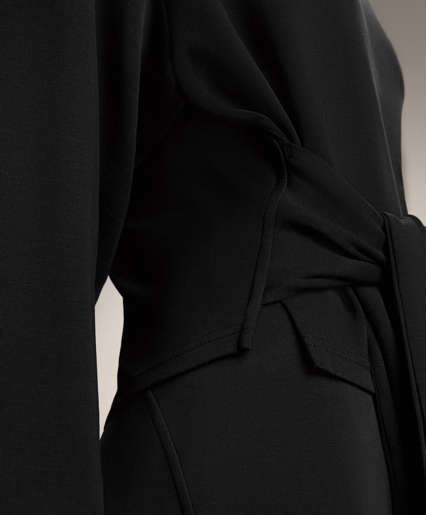 Толстовка с узлом из мягкого модала