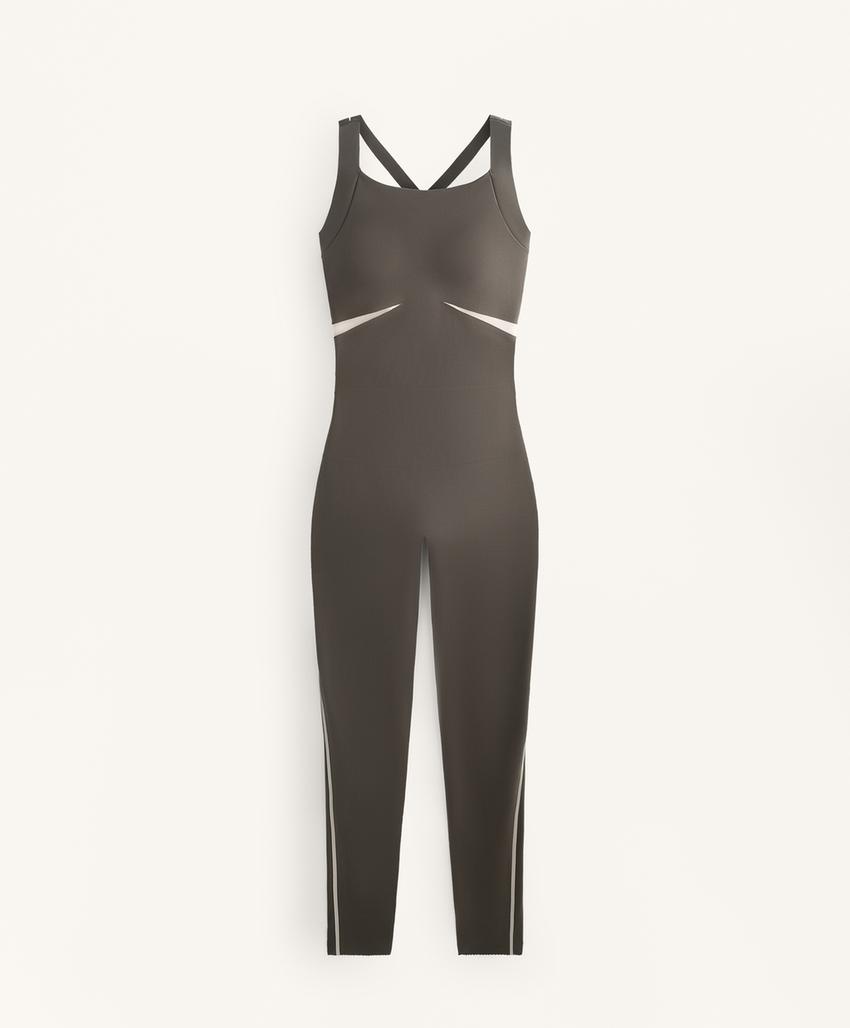 Длинный комбинезон Compressive со светоотражающими элементами