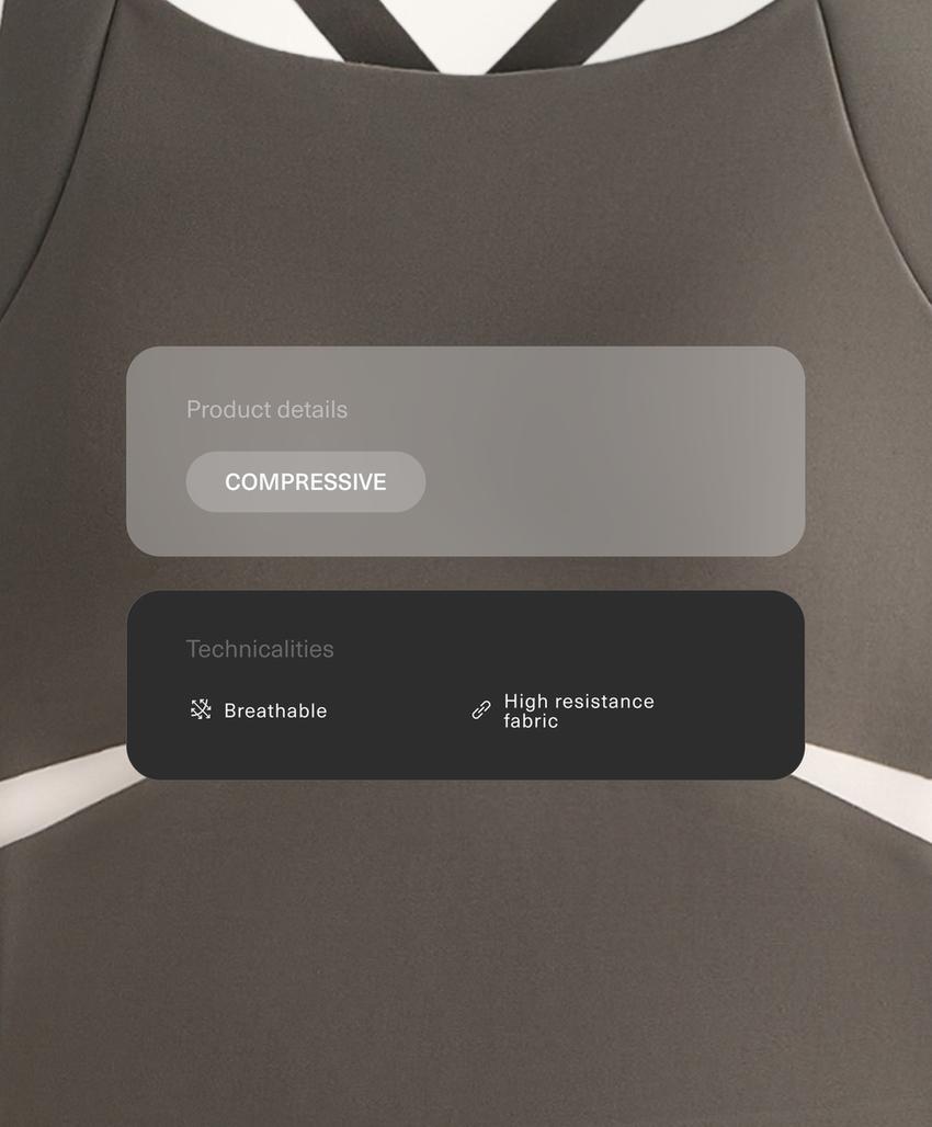 Длинный комбинезон Compressive со светоотражающими элементами