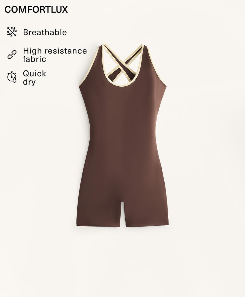 Короткий комбинезон Comfortlux Piping