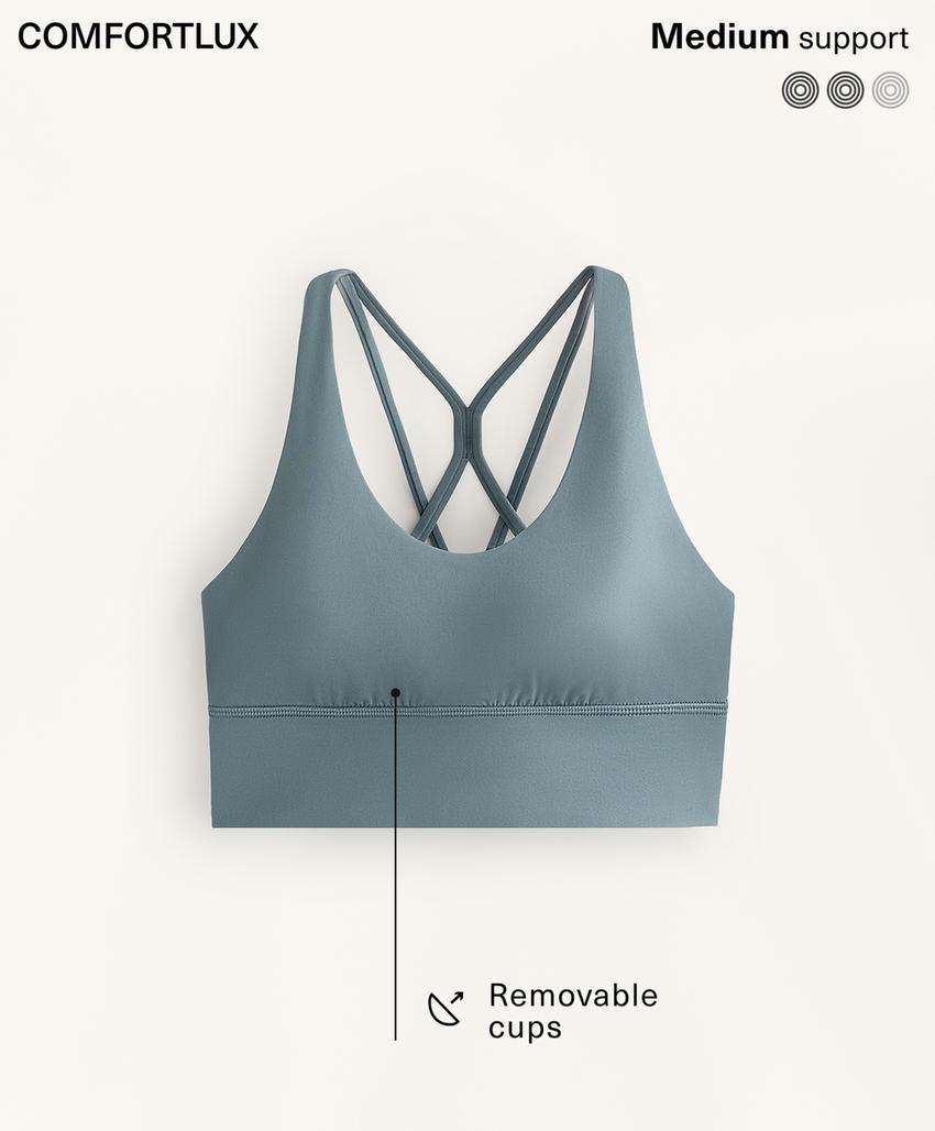 Спортивный бюстгальтер Comfortlux со средней степенью поддержки