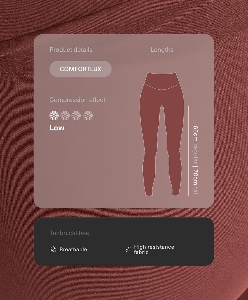 Легинсы длиной до щиколотки Comfortlux с завышенной талией