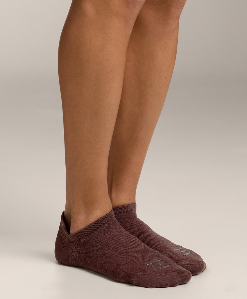 2 пары носков-сникеров из смесового полиамида для йоги и пилатеса