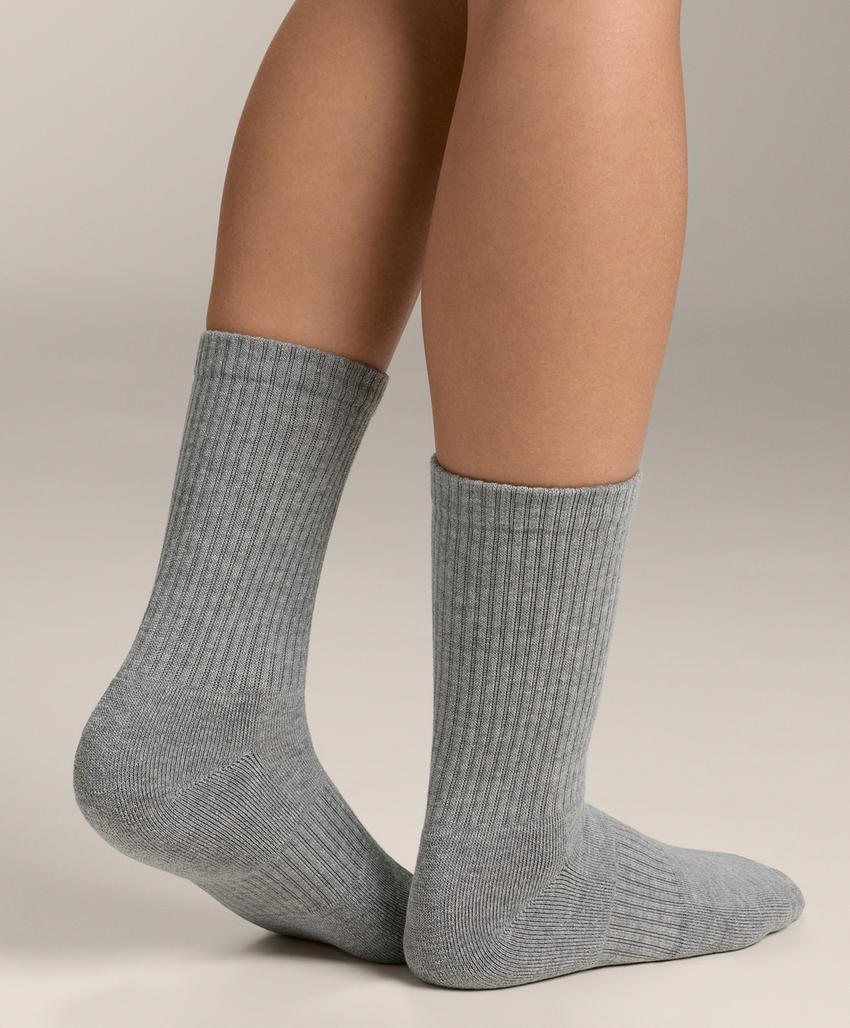 3 пары спортивных классических носков из смесового хлопка