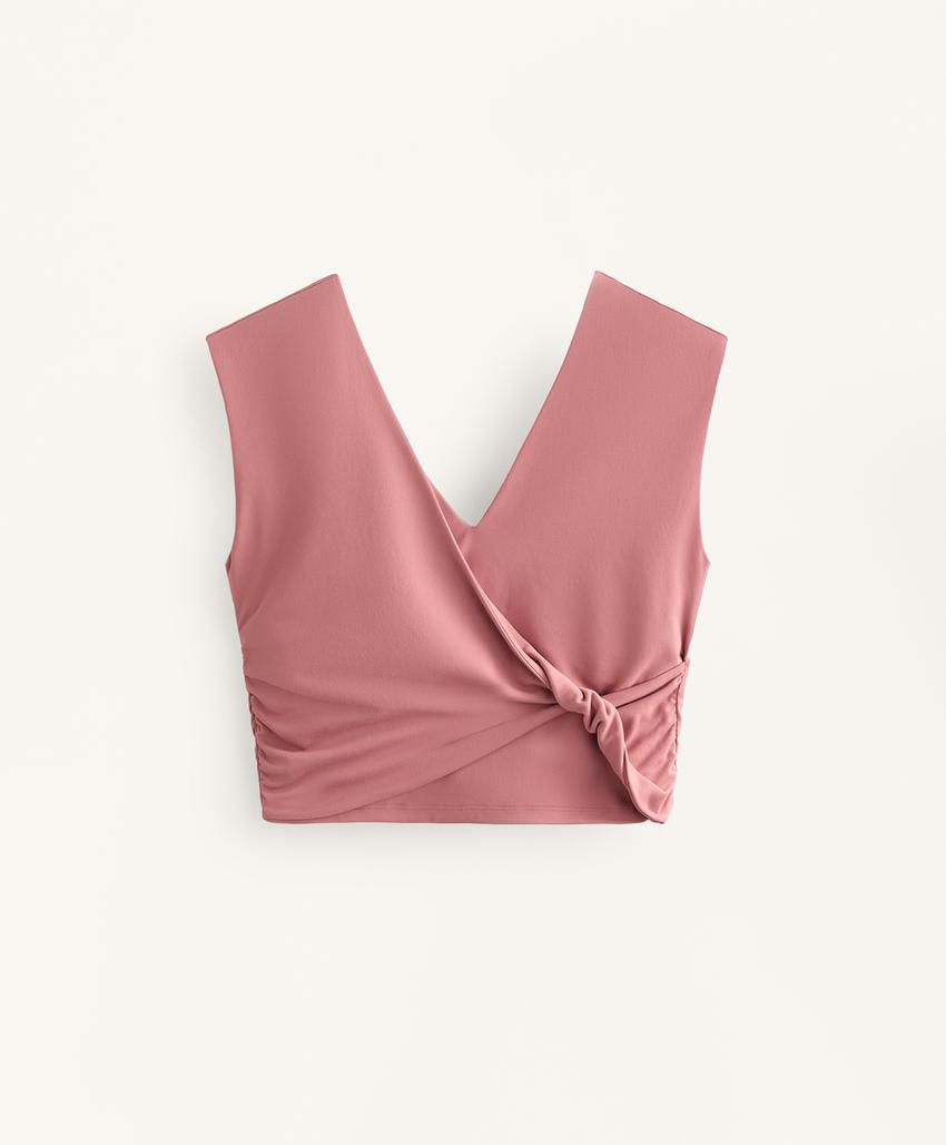 Топ-майка Comfortlux с перекрестными деталями