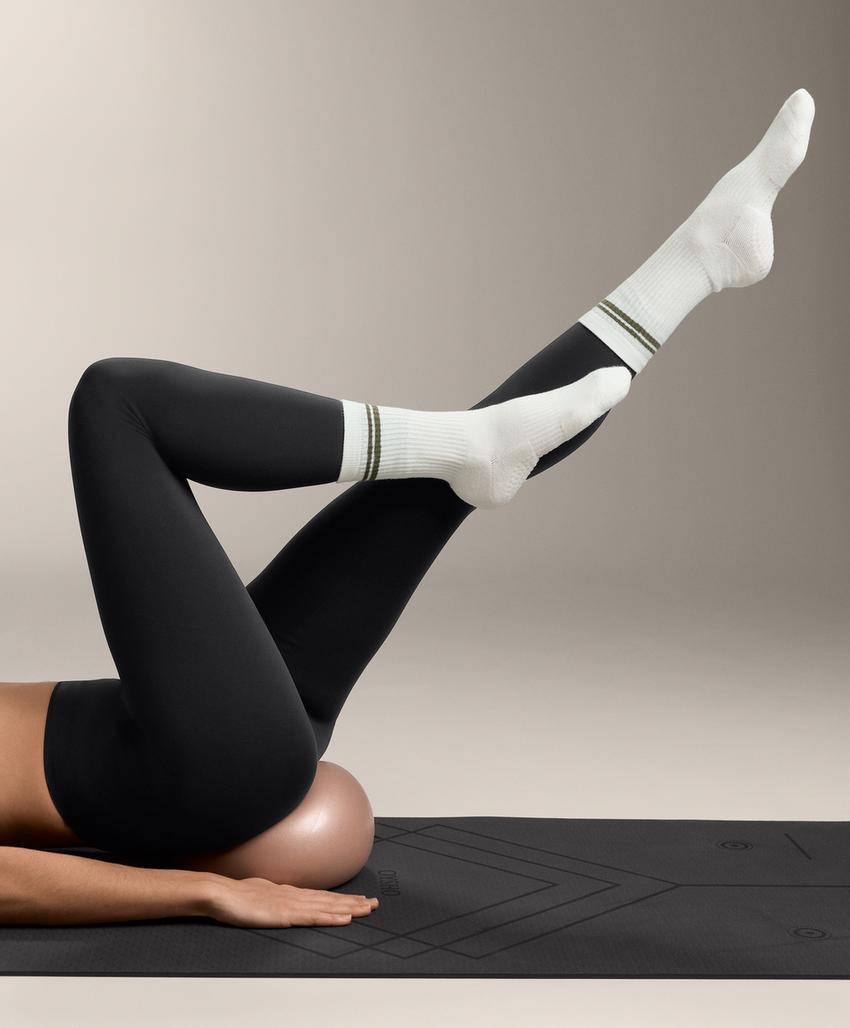 2 пары классических носков из смесового хлопка для йоги и пилатеса