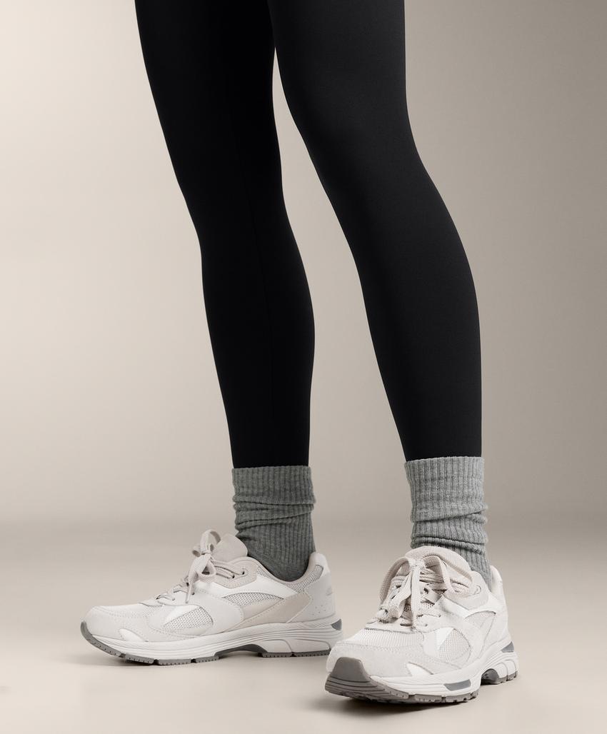 Носки для спорта, классика, 3 пары из хлопкового микса