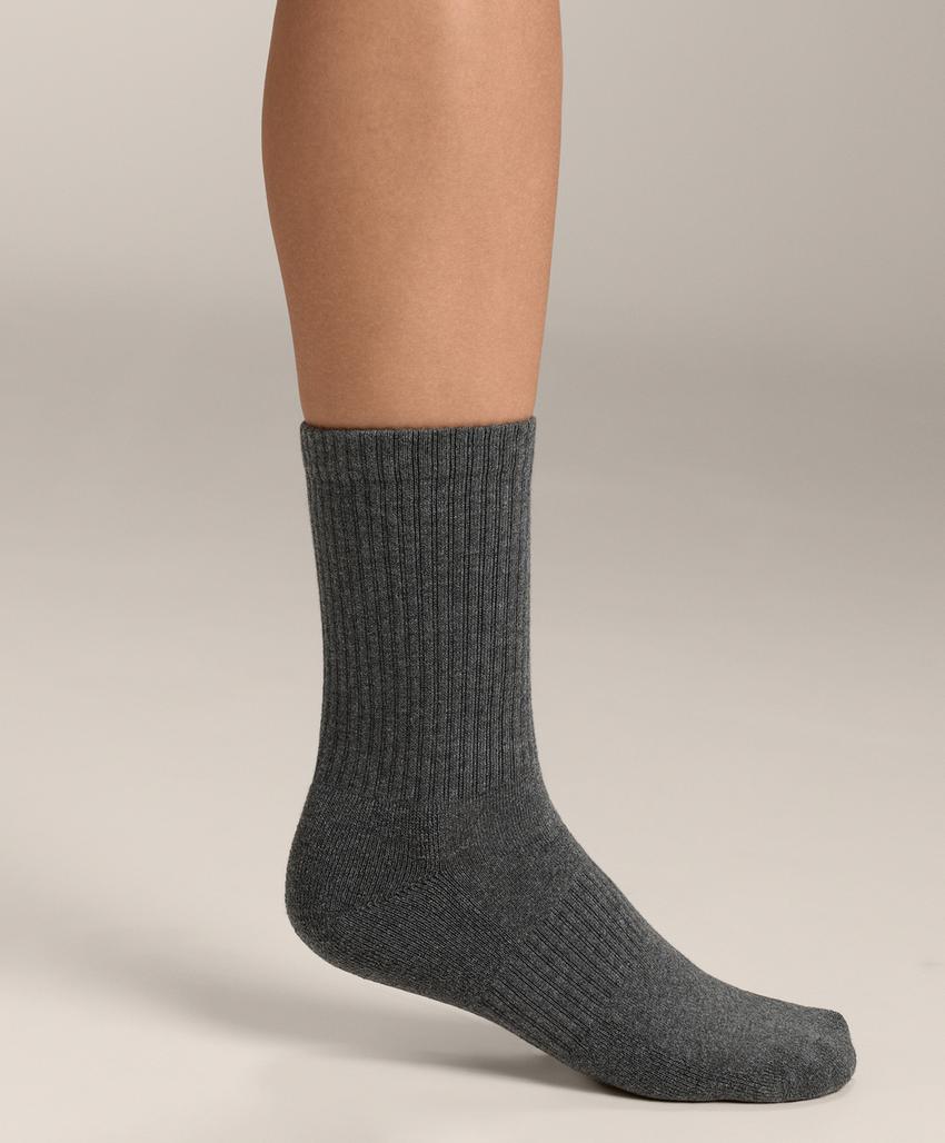 Носки для спорта, классика, 3 пары из хлопкового микса