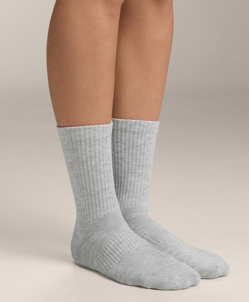 Носки для спорта, классика, 3 пары из хлопкового микса