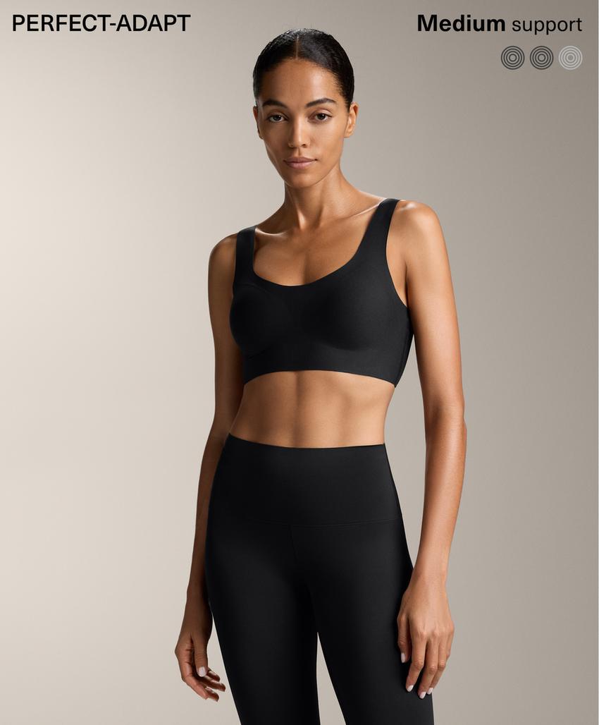 Спортивный бюстгальтер средней поддержки perfect-adapt с чашечками