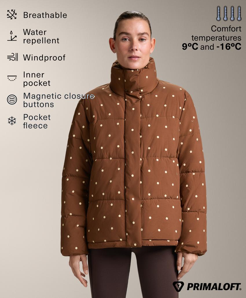 Утепленная куртка primaloft® с водоотталкивающей отделкой