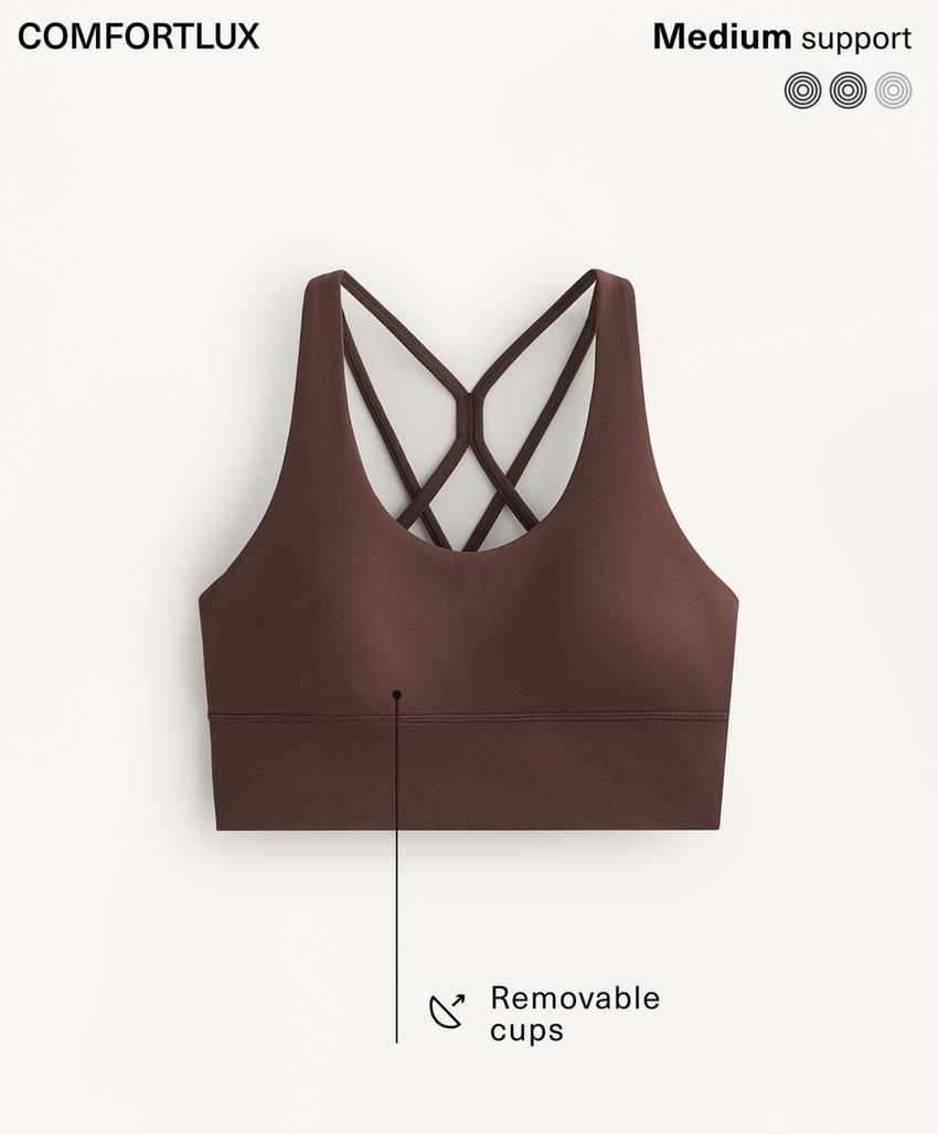 Спортивный бюстгальтер Comfortlux со средней степенью поддержки
