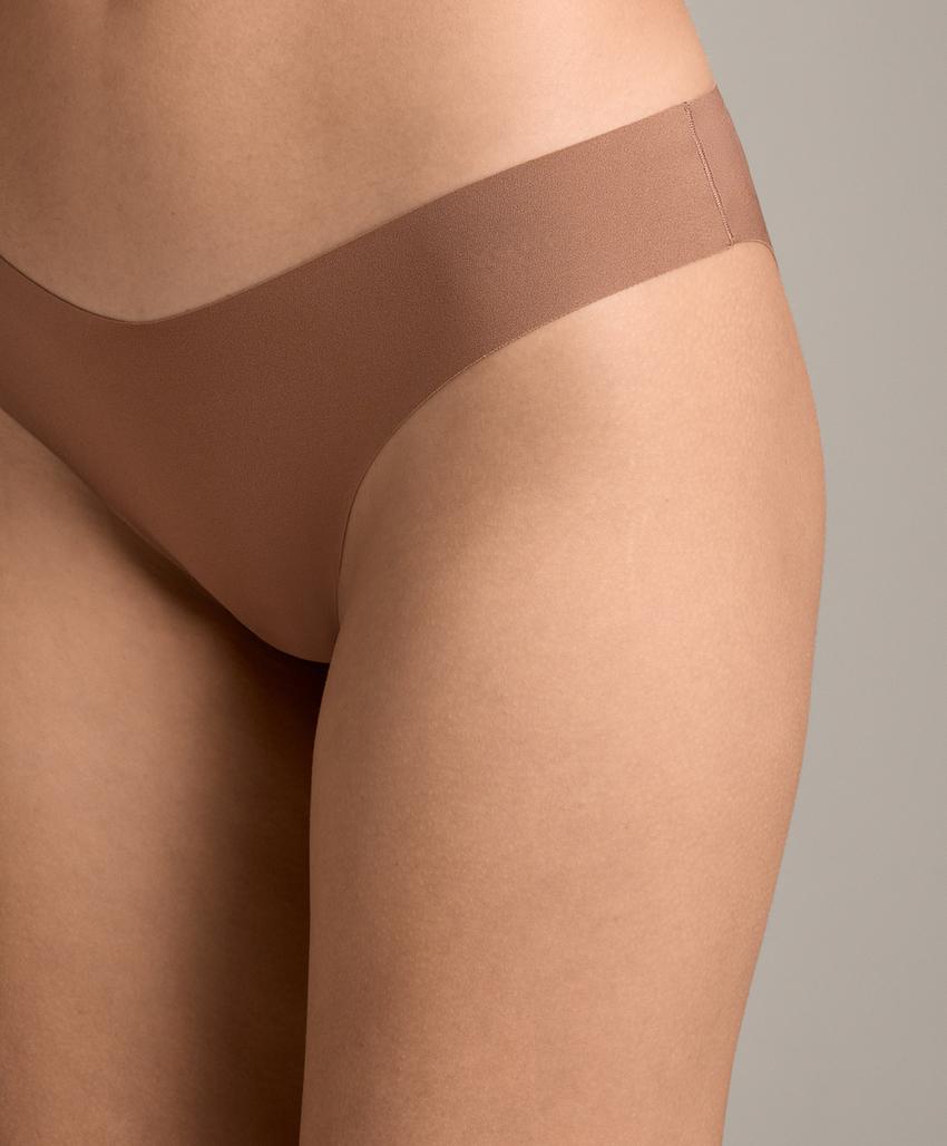 Классические трусы с невидимыми швами и v-вырезом из смесового полиамида (5 штук)