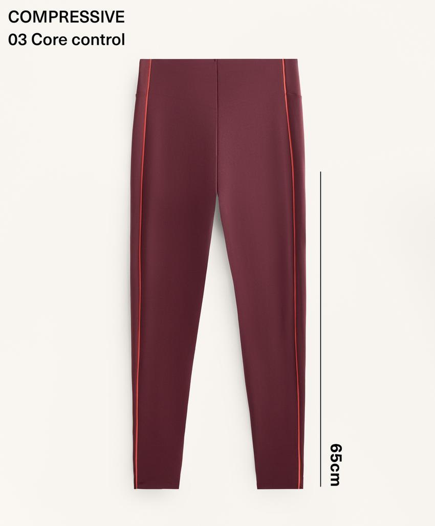 Леггинсы с высокой талией и длиной до щиколотки controle core compressive
