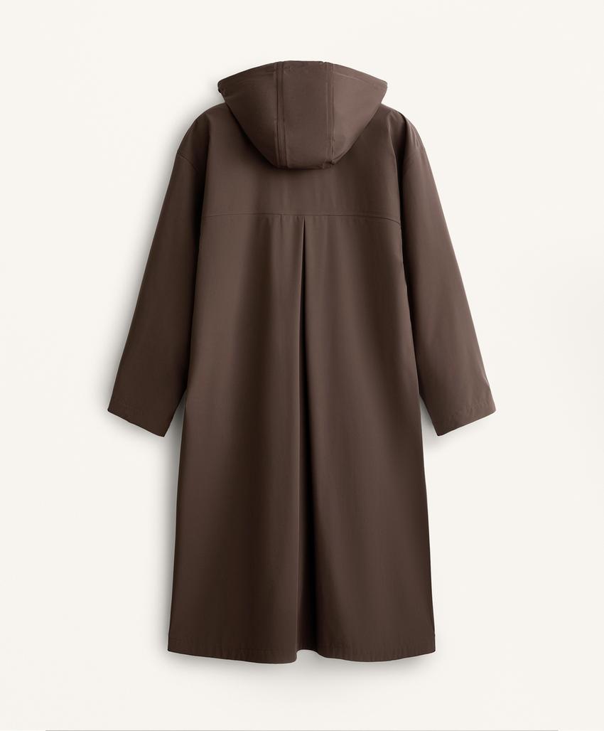 Длинная экстра-легкая водонепроницаемая куртка 10k