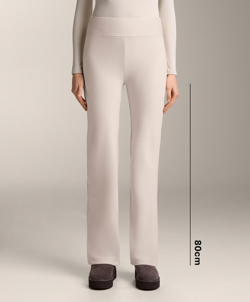 Бесшовные очень теплые брюки буткат Warm с высокой посадкой