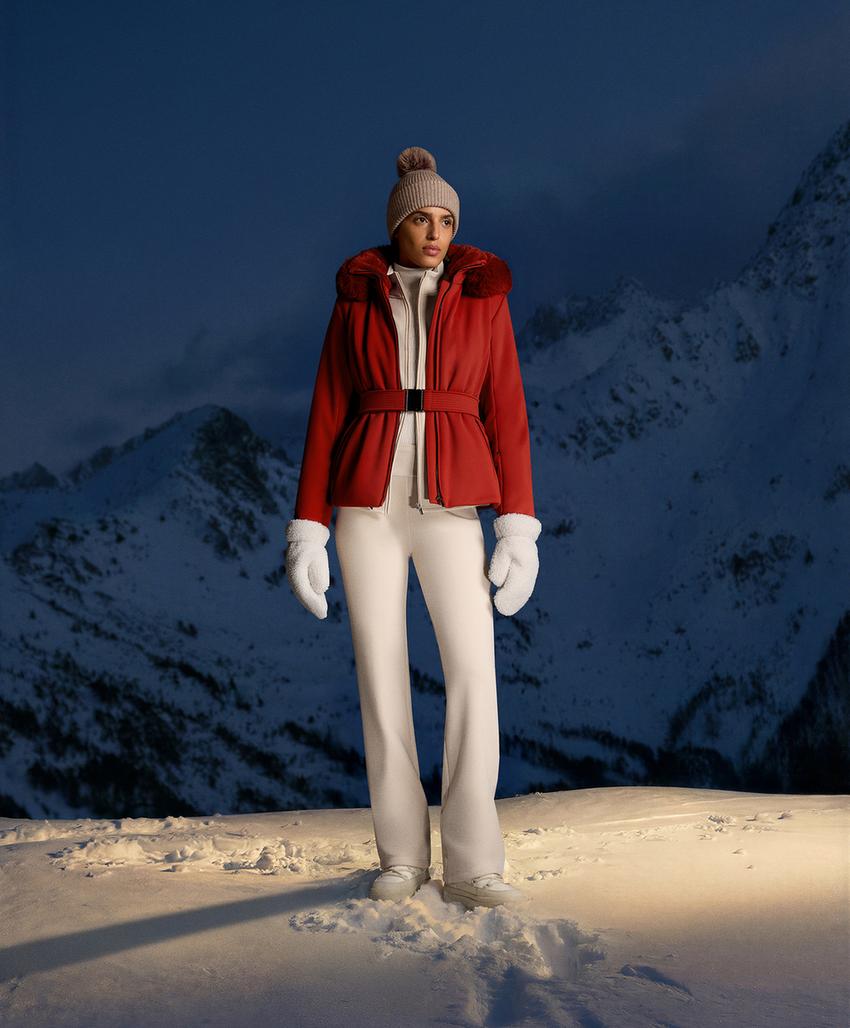 Бесшовные очень теплые брюки буткат Warm с высокой посадкой