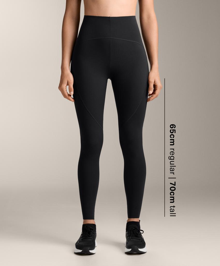 Базовые сжимающие леггинсы длиной до щиколотки