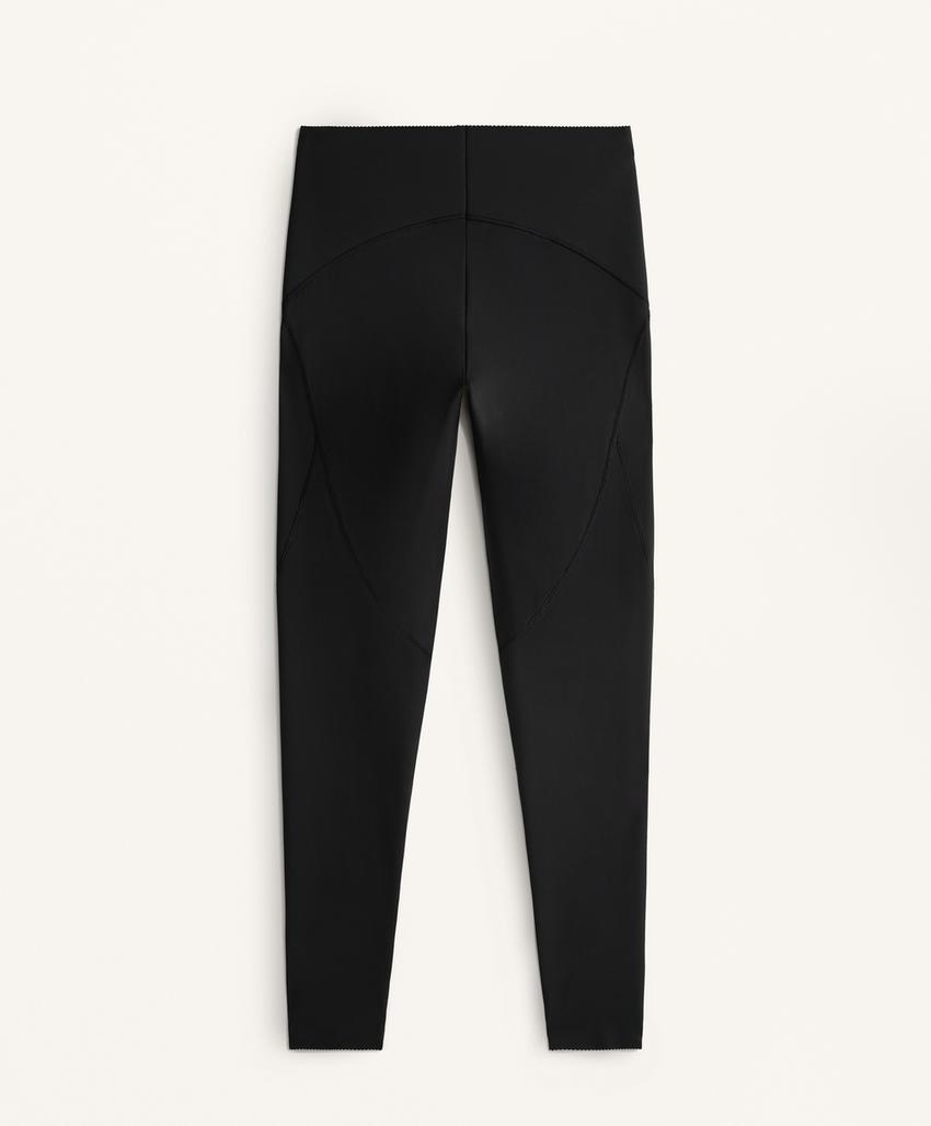 Базовые сжимающие леггинсы длиной до щиколотки