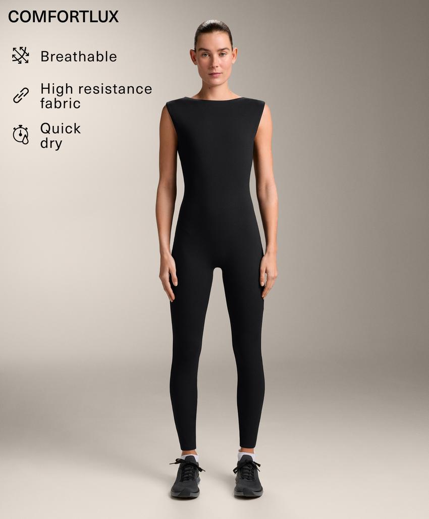 Длинный комбинезон с лодочным вырезом comfortlux