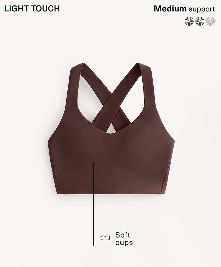 Бра light touch средней поддержки с перекрещивающейся спинкой