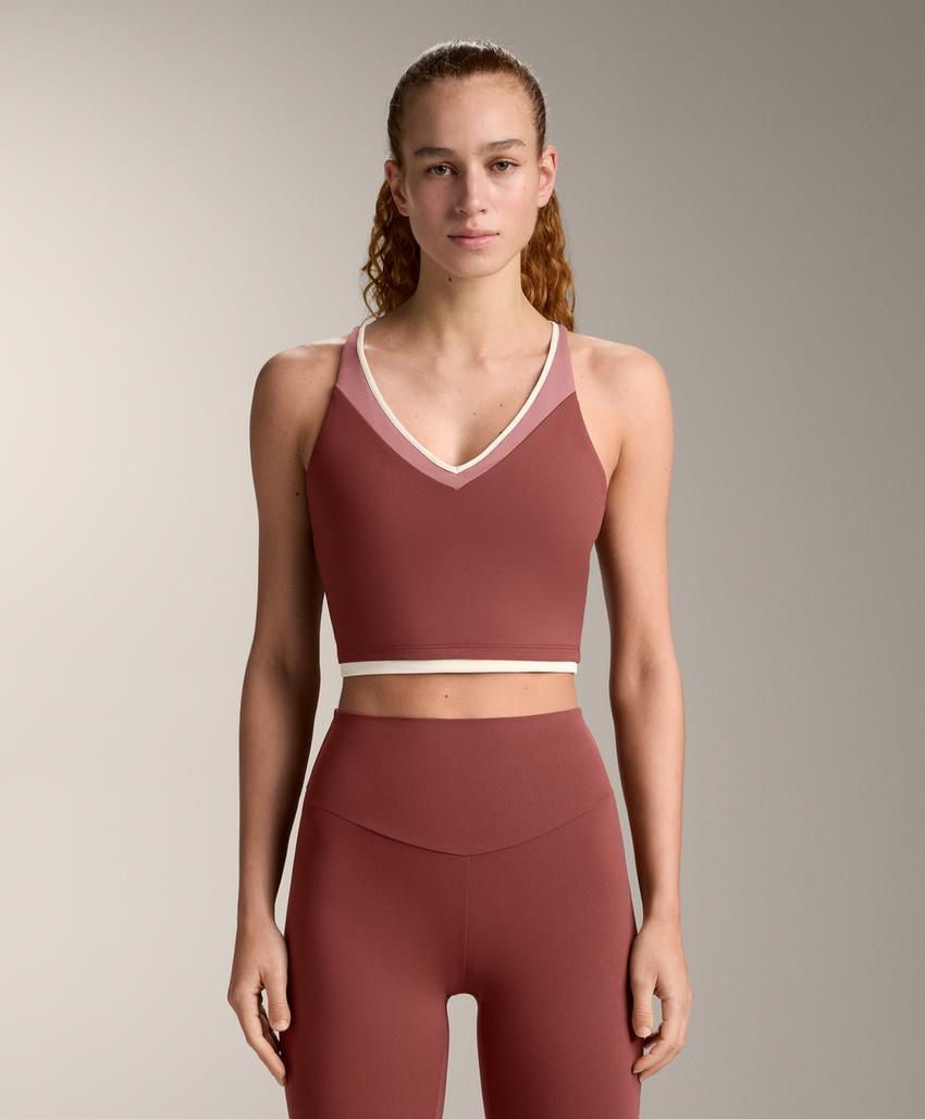 Майка comfortlux блок в стиле топорища mahogany