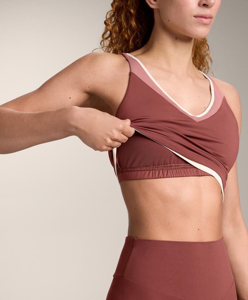 Майка comfortlux блок в стиле топорища mahogany