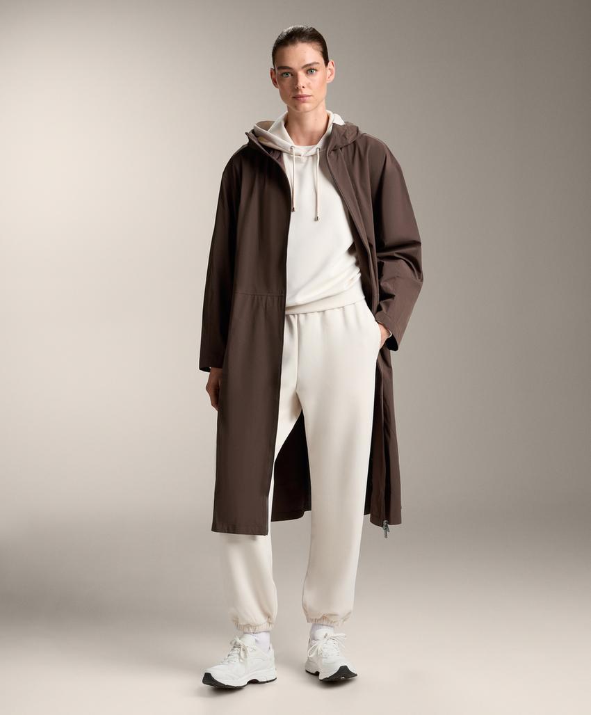 Худи прямого кроя из микромодала