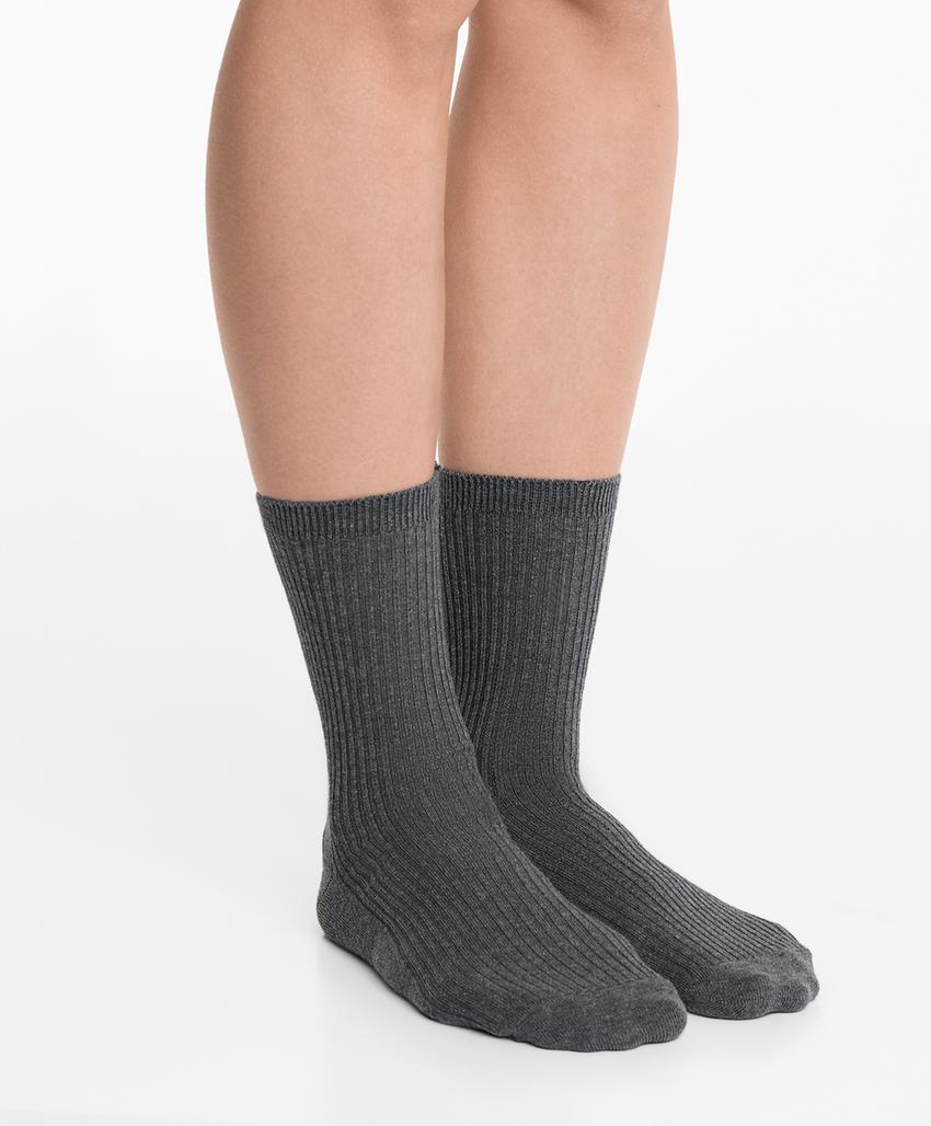 5 пар носков из хлопкового смесового материала в классическом стиле