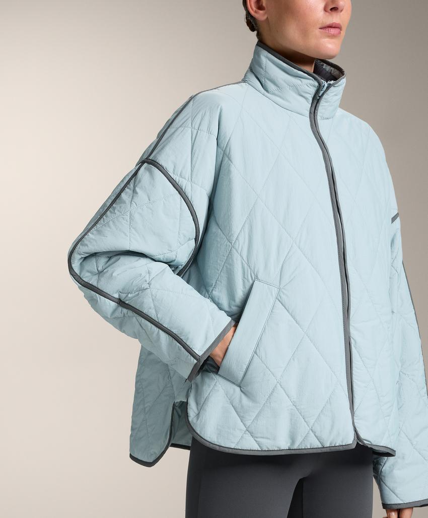 Водоотталкивающий стеганый пуховик с наполнителем из аэрогеля fellex®