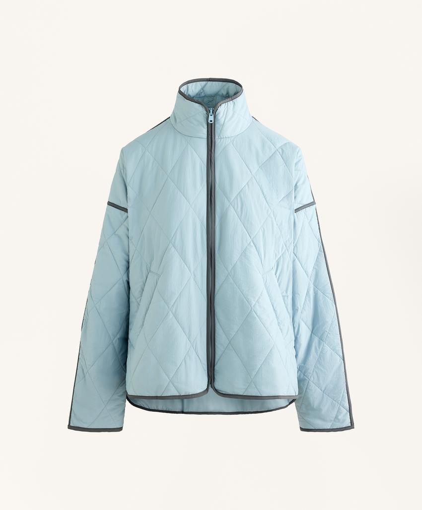 Водоотталкивающий стеганый пуховик с наполнителем из аэрогеля fellex®