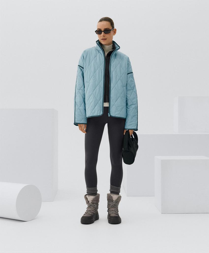 Водоотталкивающий стеганый пуховик с наполнителем из аэрогеля fellex®