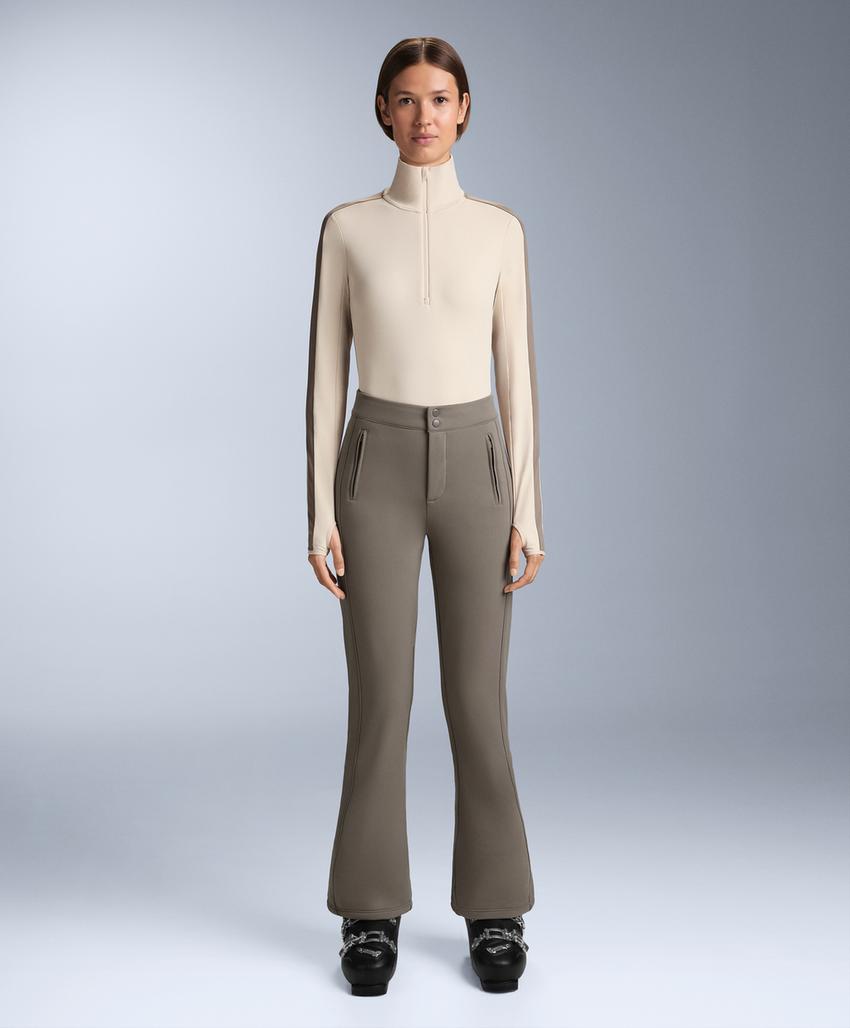 Термобелье с полукруглой молнией и коротким рукавом