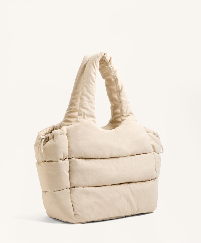 Сумка-шоппер с мягким наполнителем