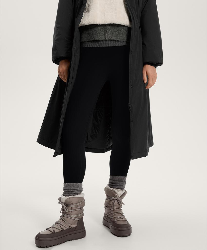 Утепленные легинсы длиной 70 см