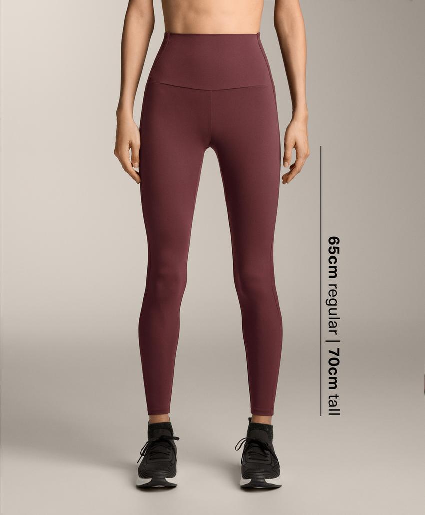 Легинсы Comfortlux в рубчик длиной до щиколотки с завышенной талией