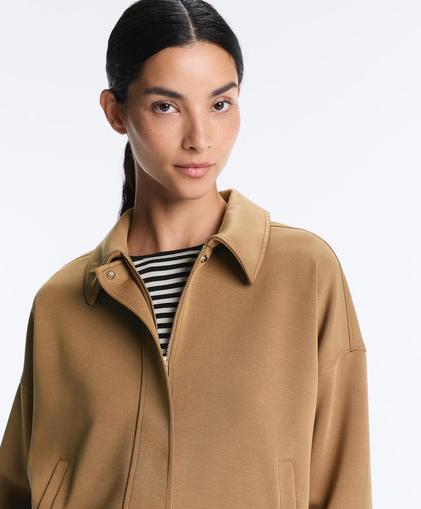 Куртка-utility с поясом из твила