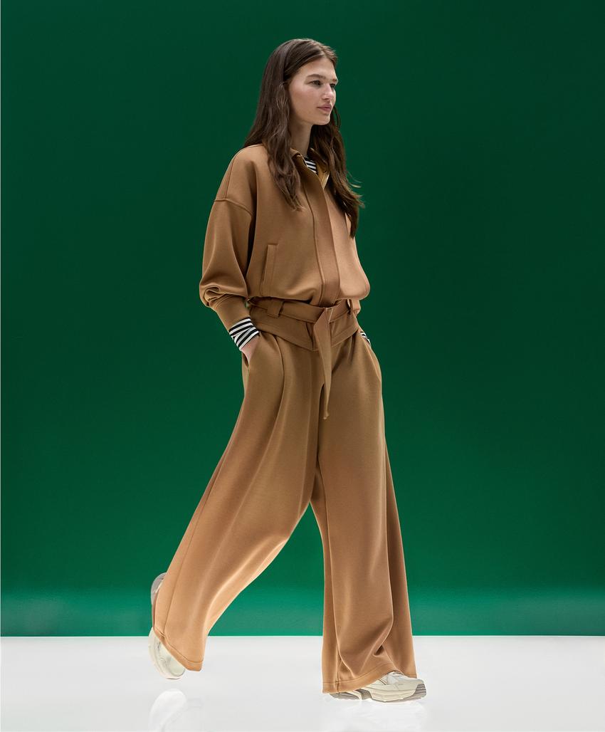 Куртка-utility с поясом из твила