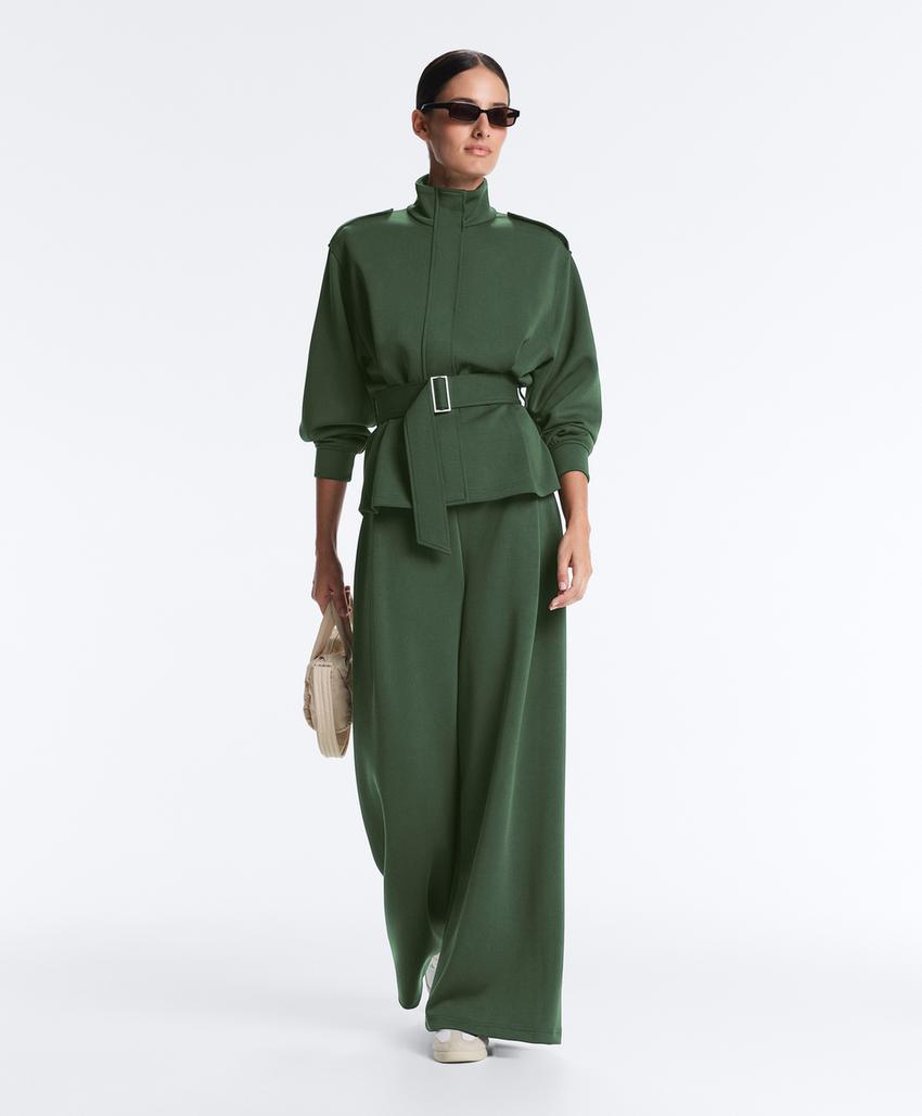 Куртка utility с поясом из твила