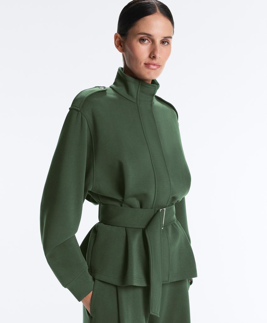 Куртка utility с поясом из твила