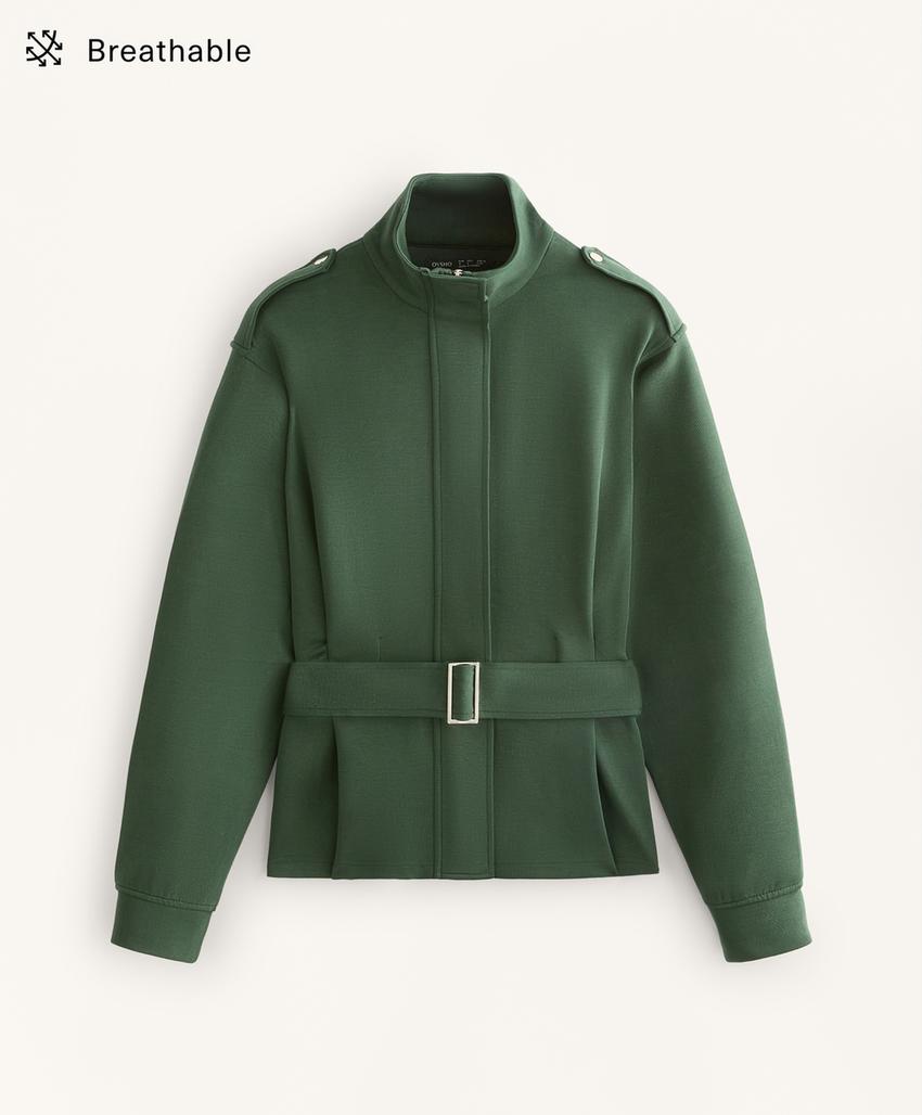 Куртка utility с поясом из твила