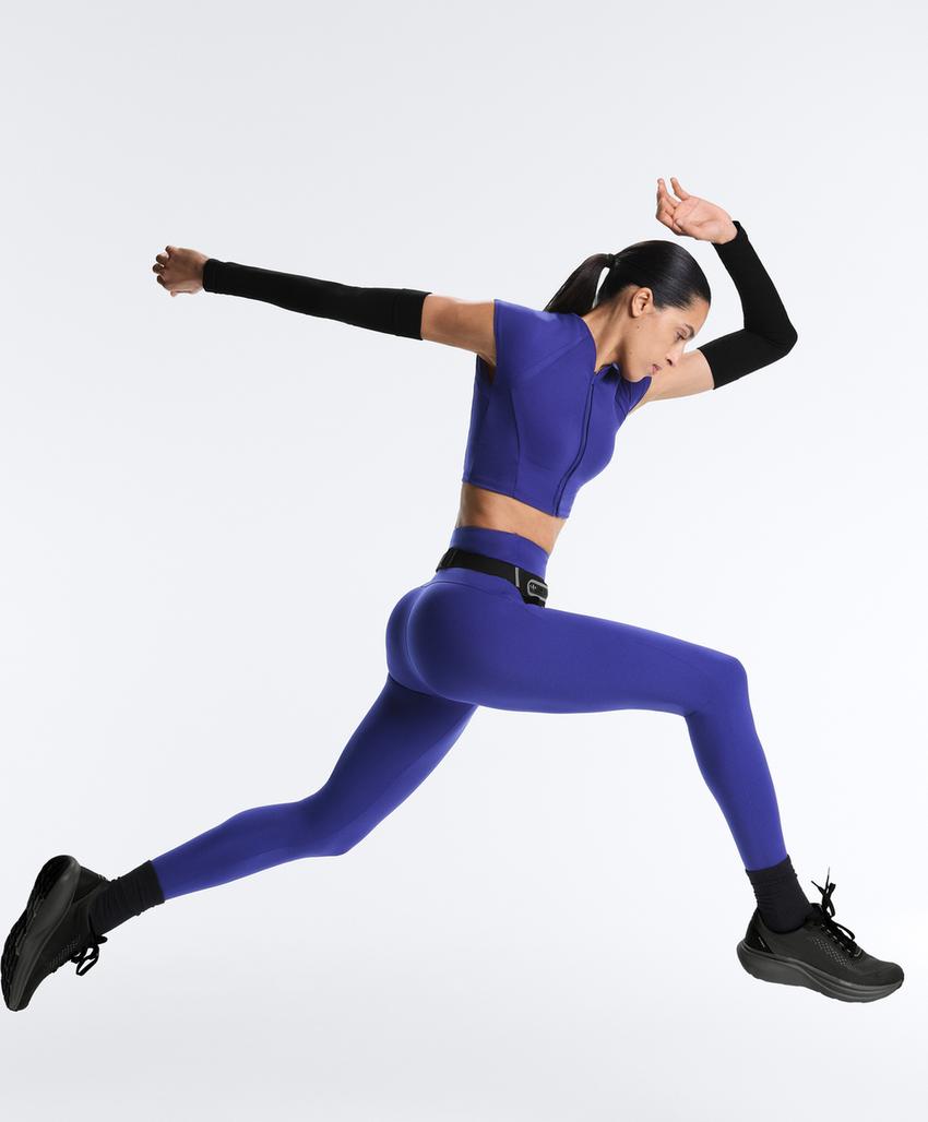 Легинсы Compressive high rise длиной до щиколотки со светоотражающими деталями